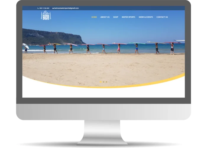 Batroun Water Sports Website