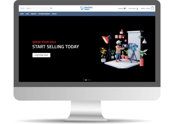 Markaz Mart Website