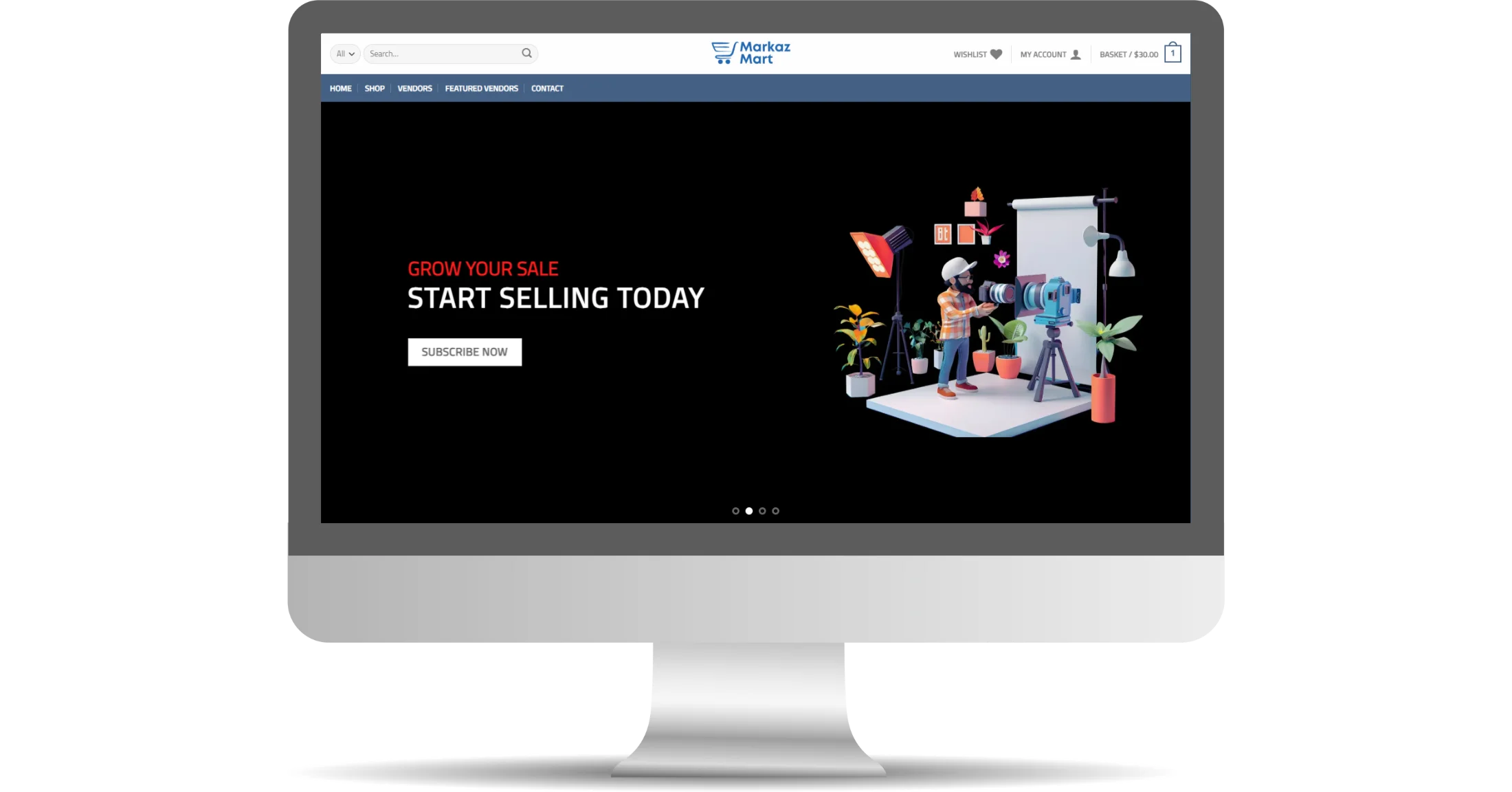 Markaz Mart Website