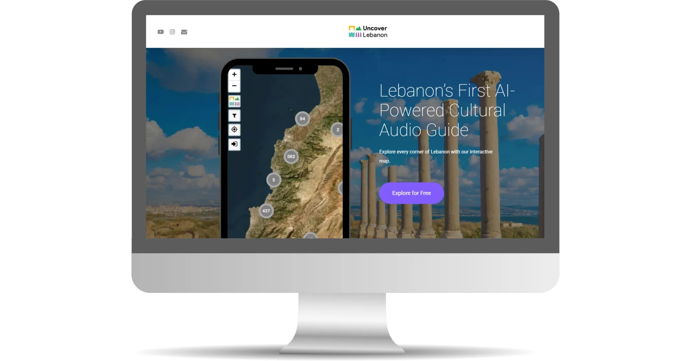 Uncover Lebanon Website